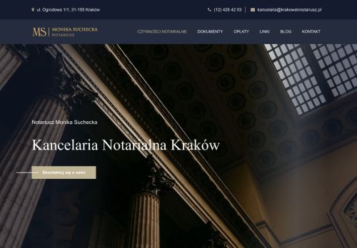 MONIKA SUCHECKA NOTARIUSZ KANCELARIA NOTARIALNA